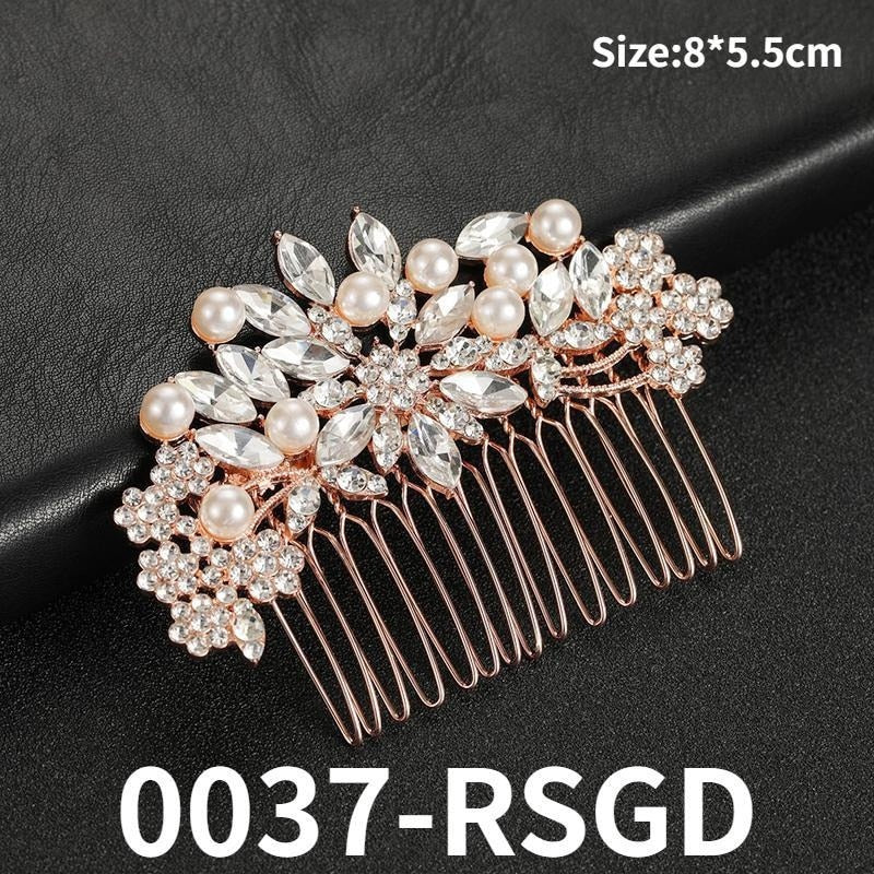 Bridal Rhinestone Hair Clip - Image 22