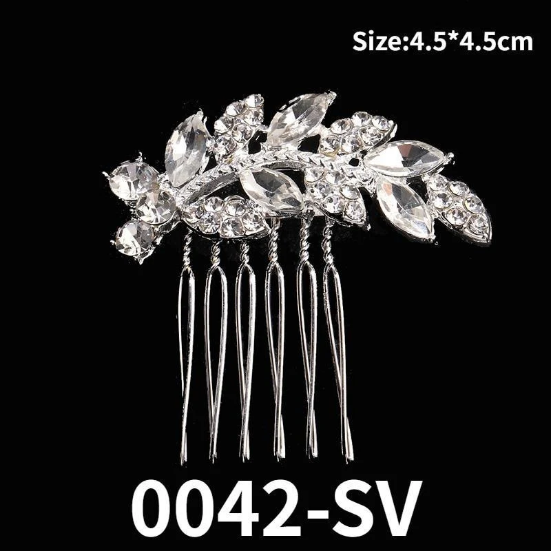 Bridal Rhinestone Hair Clip - Image 24