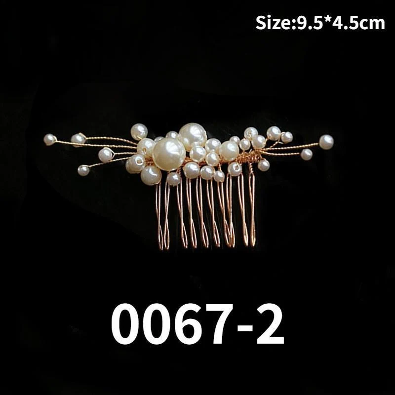 Bridal Rhinestone Hair Clip - Image 25
