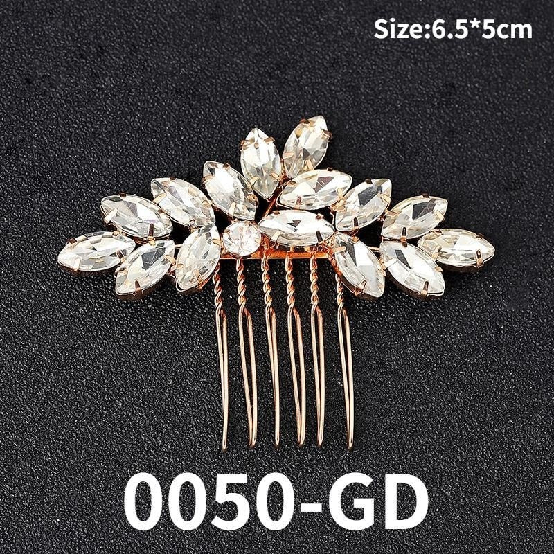 Bridal Rhinestone Hair Clip - Image 26