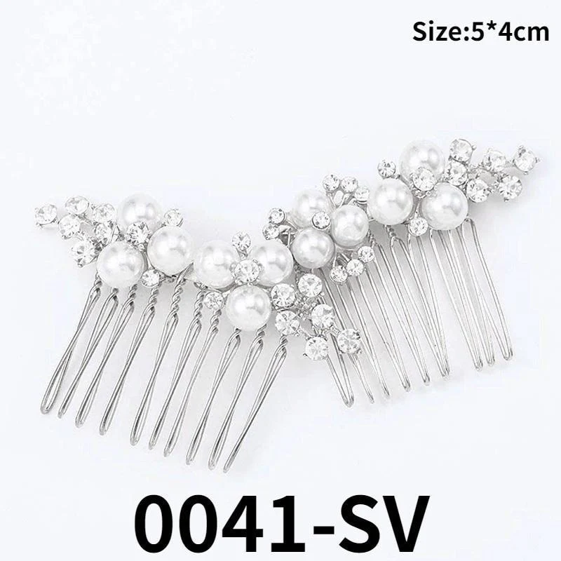 Bridal Rhinestone Hair Clip - Image 27