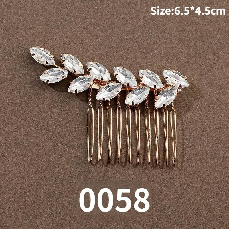 Bridal Rhinestone Hair Clip - Image 28