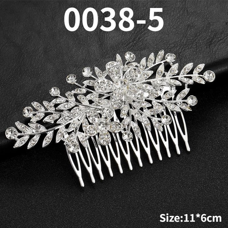 Bridal Rhinestone Hair Clip - Image 29