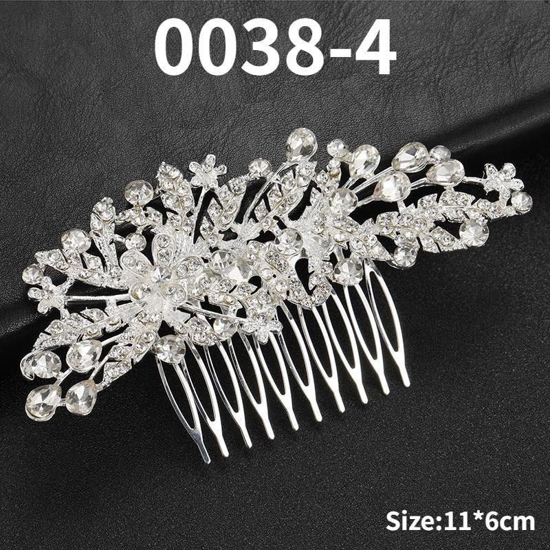Bridal Rhinestone Hair Clip - Image 30