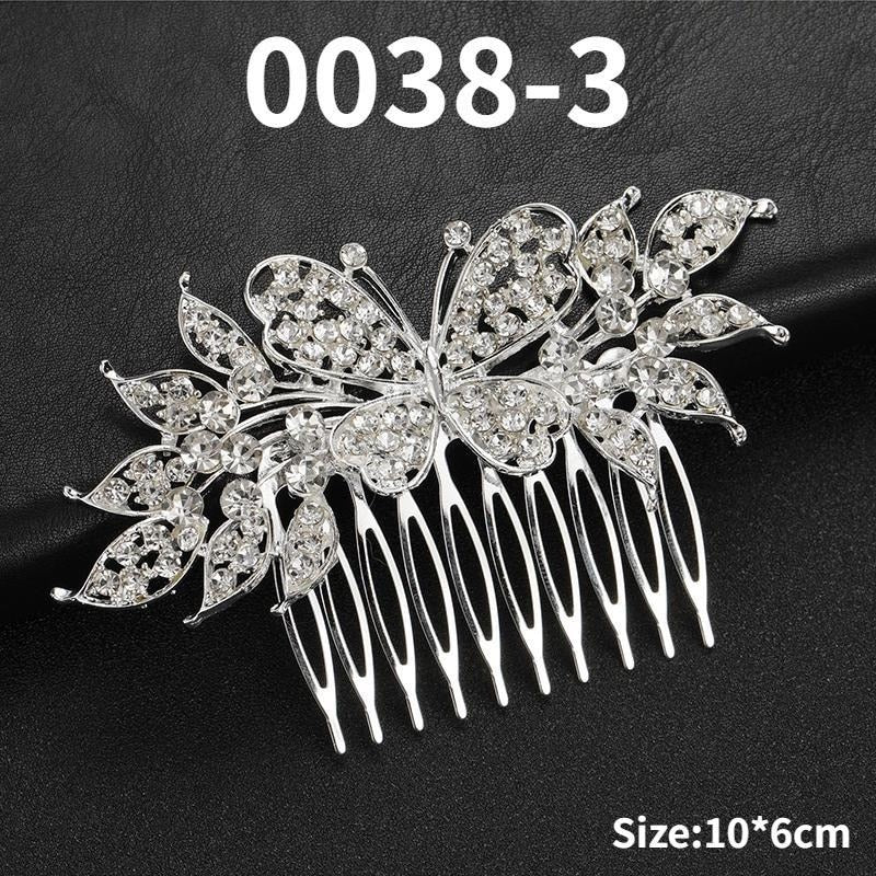 Bridal Rhinestone Hair Clip - Image 31