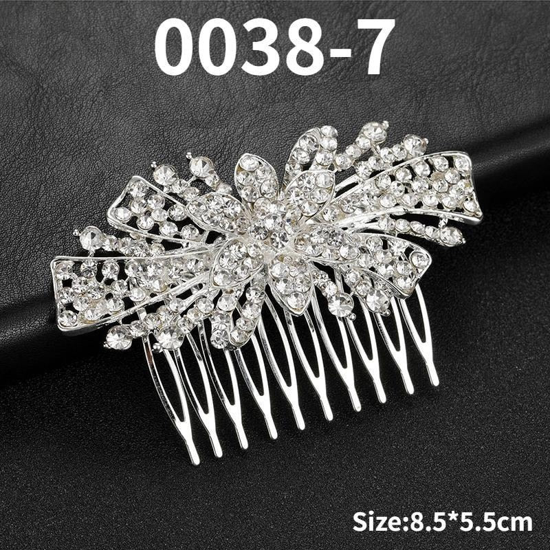 Bridal Rhinestone Hair Clip - Image 34