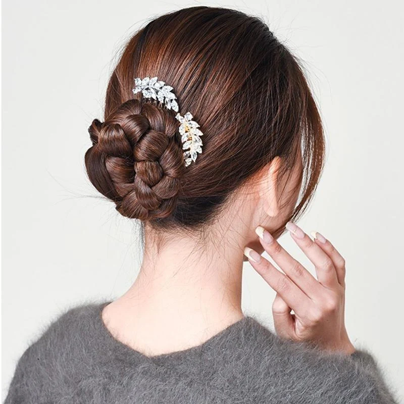 Bridal Rhinestone Hair Clip - Image 41
