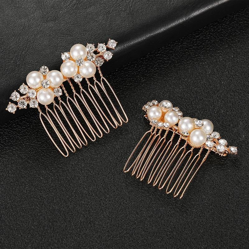 Bridal Rhinestone Hair Clip - Image 47