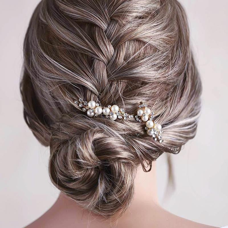 Bridal Rhinestone Hair Clip - Image 48