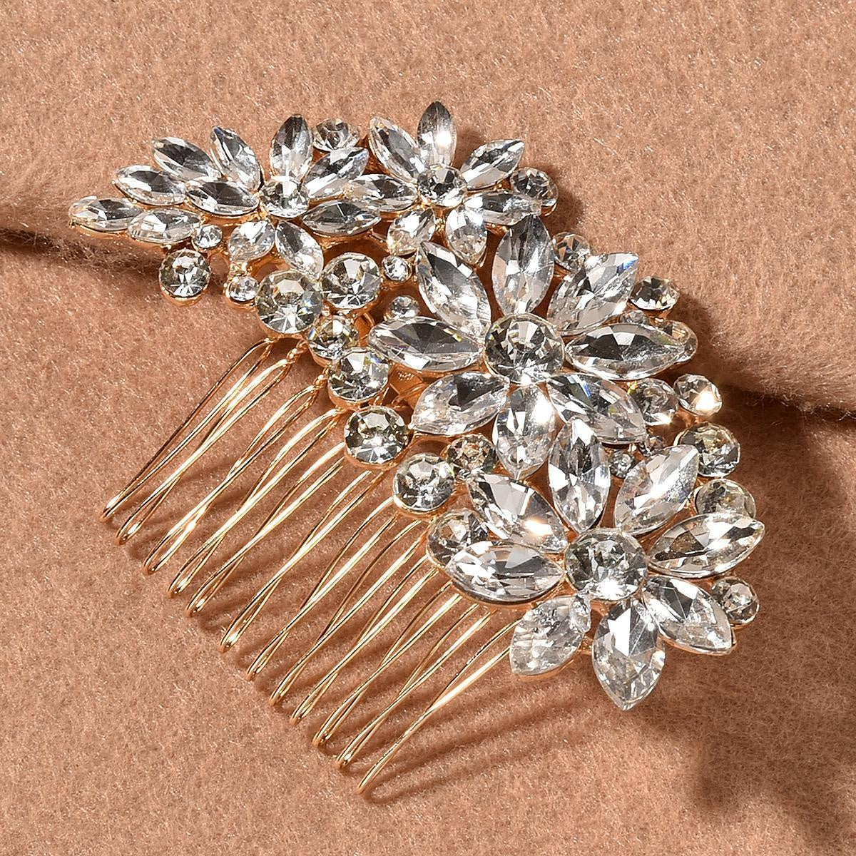 Bridal Rhinestone Hair Clip - Image 53