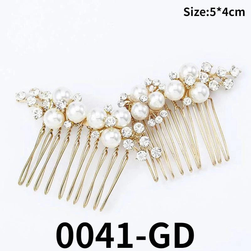 Bridal Rhinestone Hair Clip - Image 9