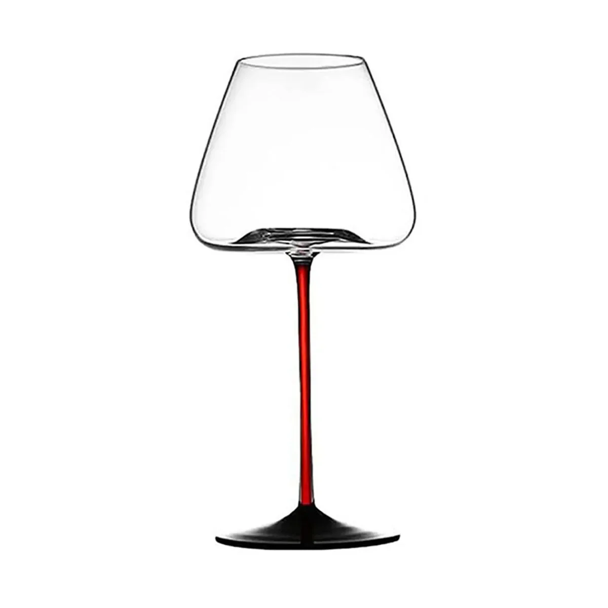 Burgundy Brilliance: 25oz Crystal Champagne Goblet - Image 8