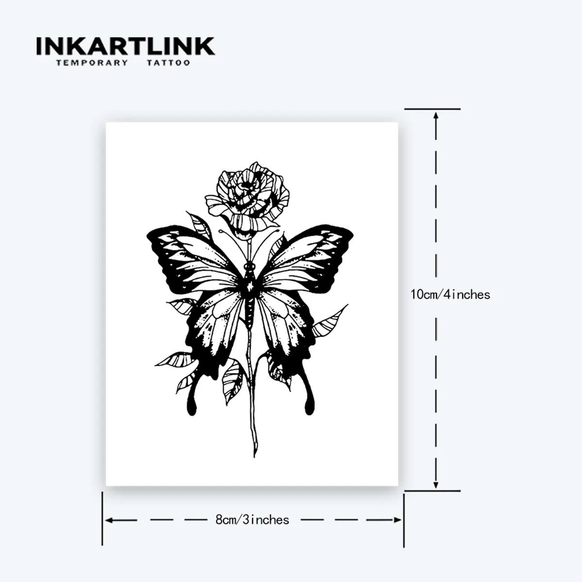 Butterfly Temporary Tattoo Sticker - Image 7