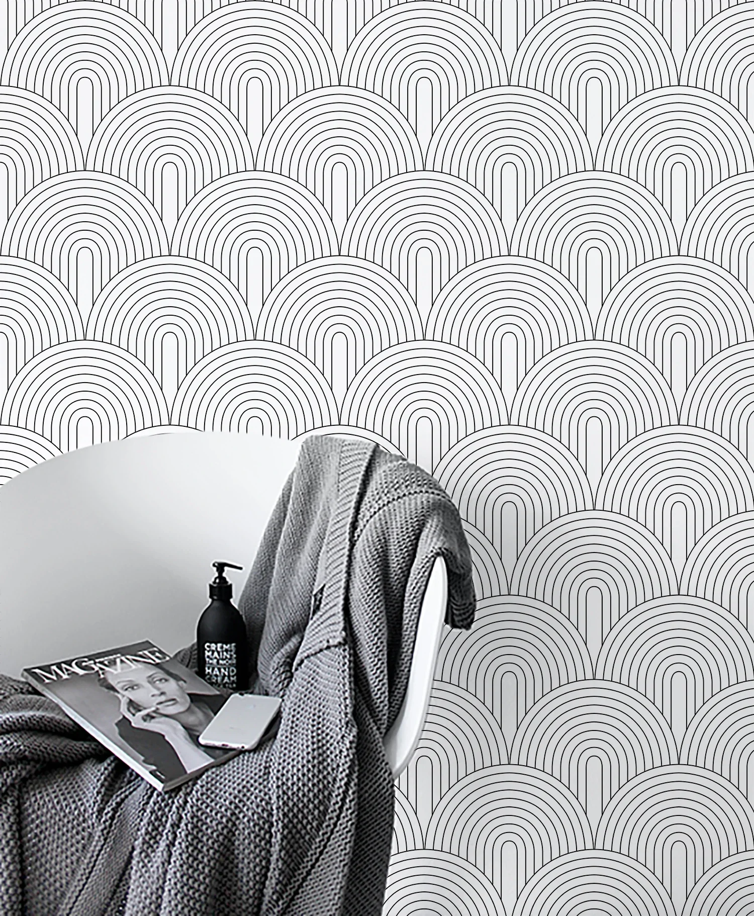 Canvas Rainbow Peel and Stick Wallpaper - Image 7