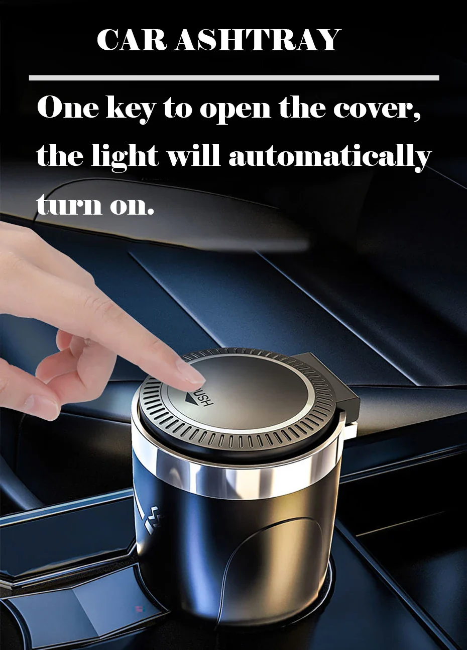 Car Cigarette Ashtray Cup - Image 9