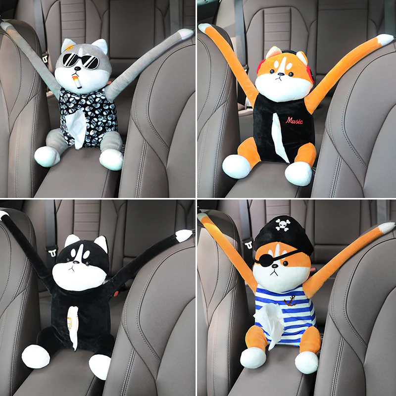 Car Creative Tissue Plush Box - Image 16