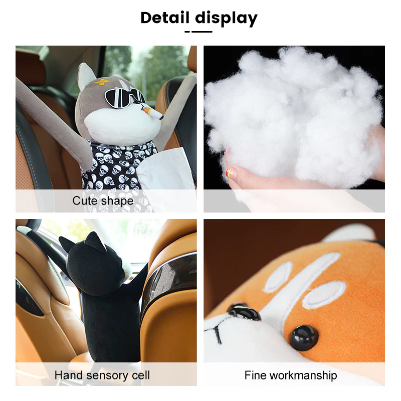Car Creative Tissue Plush Box - Image 17