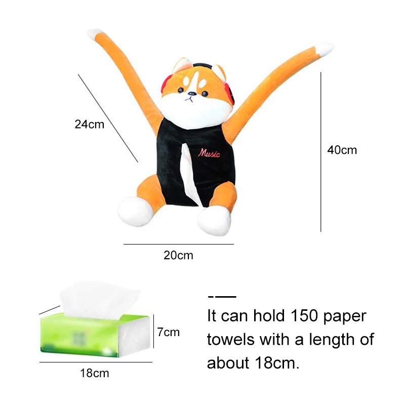 Car Creative Tissue Plush Box - Image 6