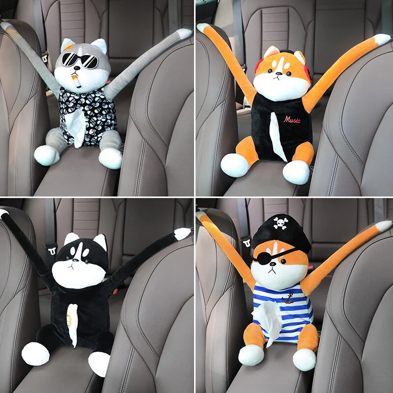 Car Creative Tissue Plush Box - Image 8