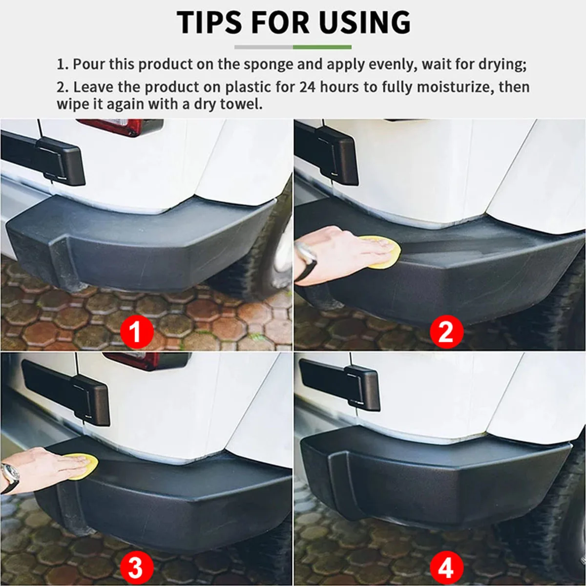 Car Plastic Parts Polish - Image 6