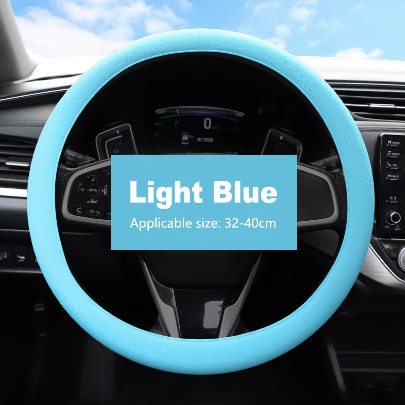 Car Universal Silicone Steering Wheel Cover - Image 13