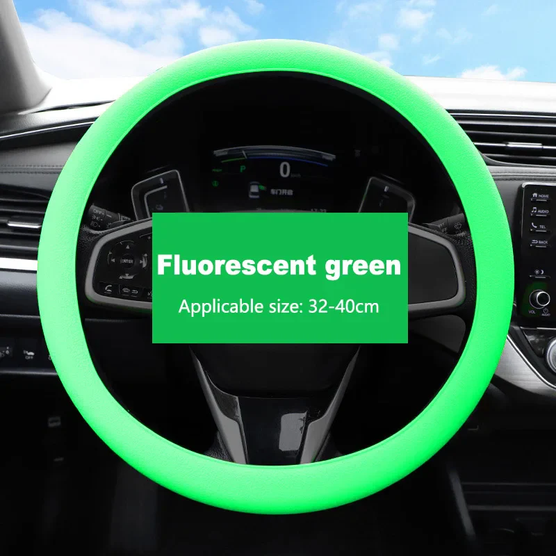 Car Universal Silicone Steering Wheel Cover - Image 15
