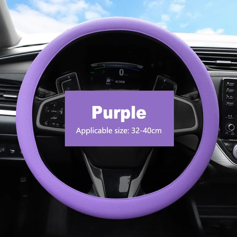 Car Universal Silicone Steering Wheel Cover - Image 16