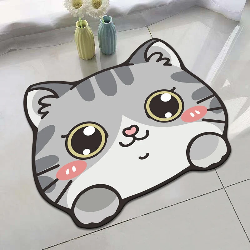 Cartoon Non-Slip Quick Dry Bath Mat - Image 14
