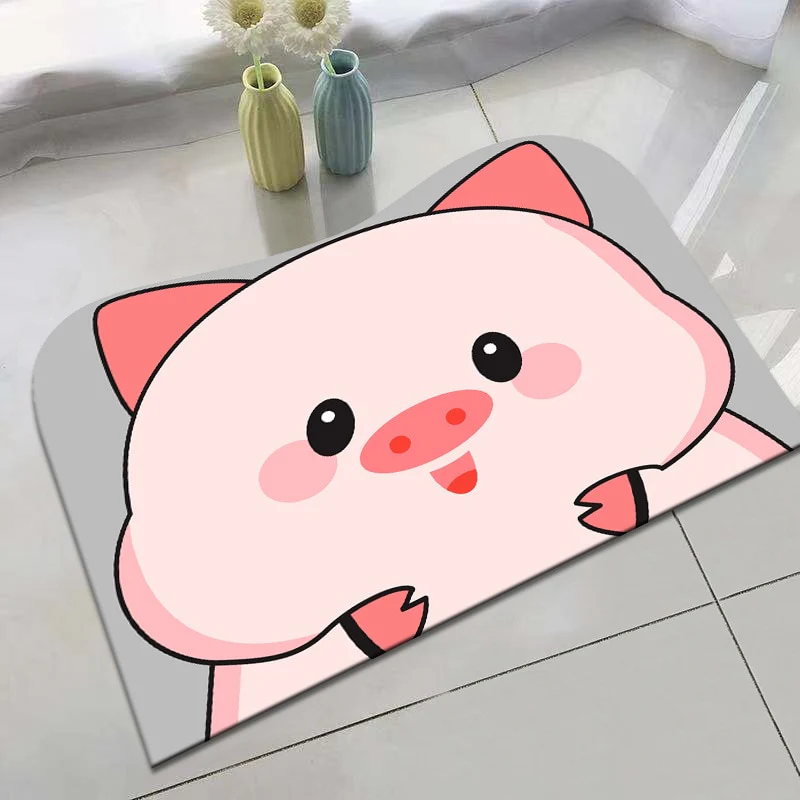 Cartoon Non-Slip Quick Dry Bath Mat - Image 7