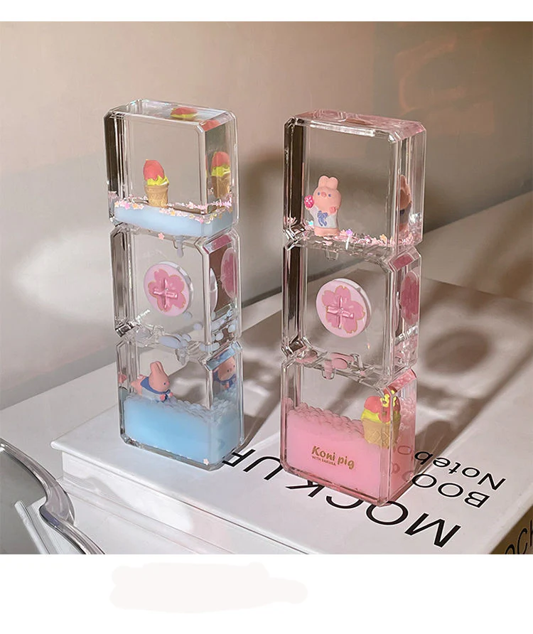 Cartoon Water Drop Hourglass - Image 12