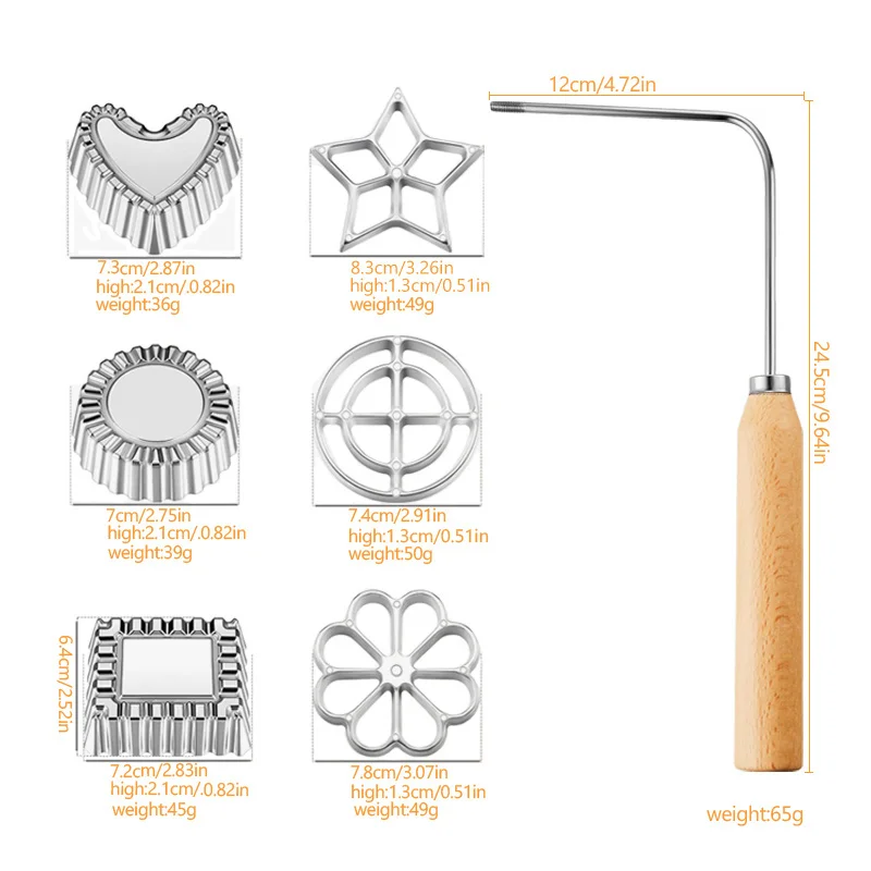 Cast Iron Frying Mold Set - Image 7