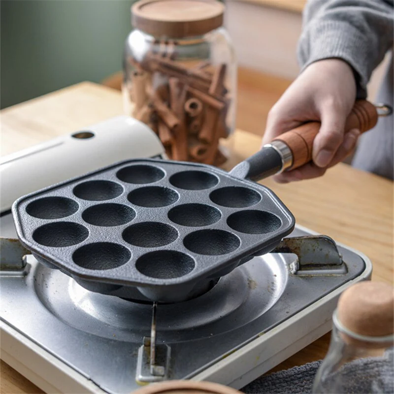 Cast Iron Takoyaki Frying Pan - Image 5