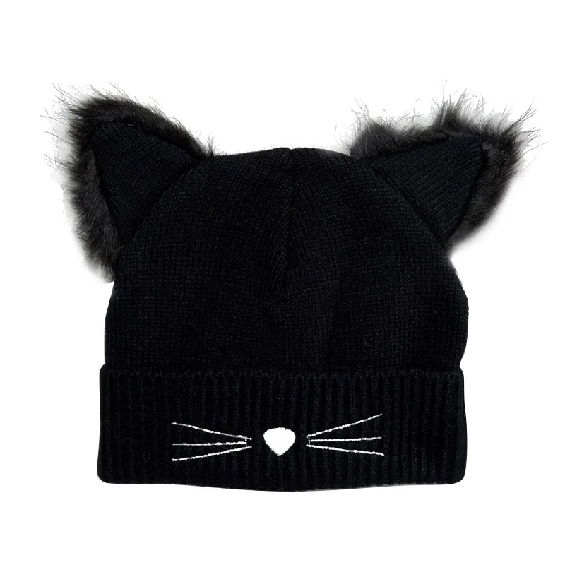 Cat Ears Faux Beanie - Image 6