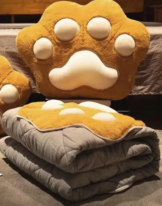Cat Paw Pillow Blanket - Image 10
