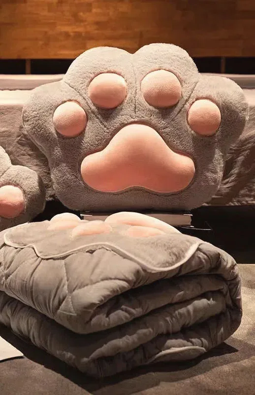 Cat Paw Pillow Blanket - Image 7
