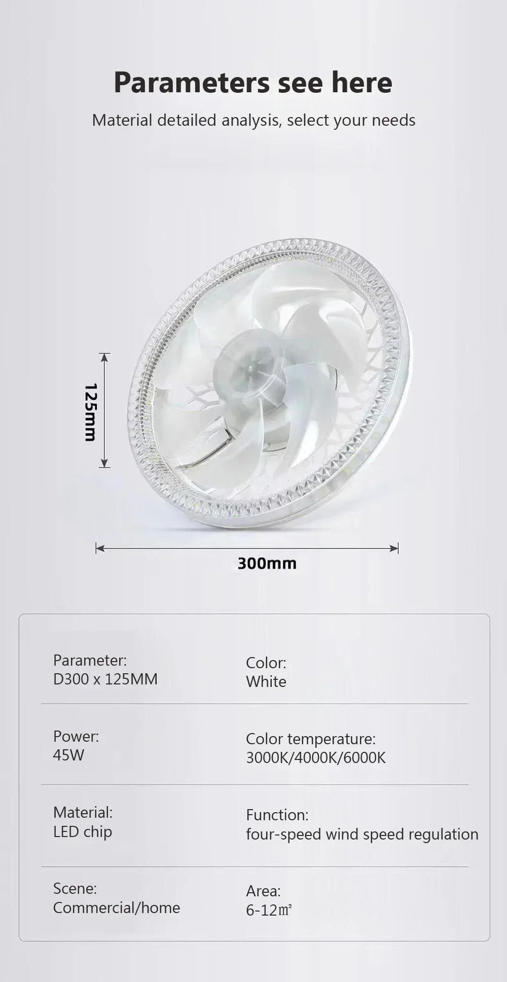 Ceiling Fan LED Light - Image 17