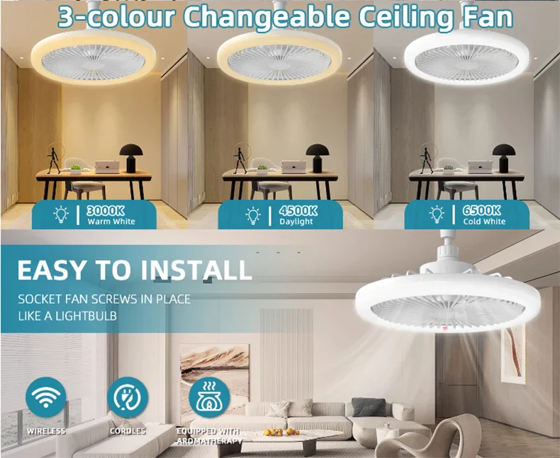 Ceiling Fan with LED Light - Image 14