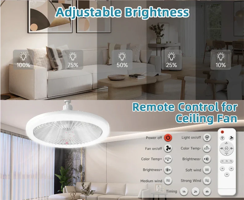 Ceiling Fan with LED Light - Image 15