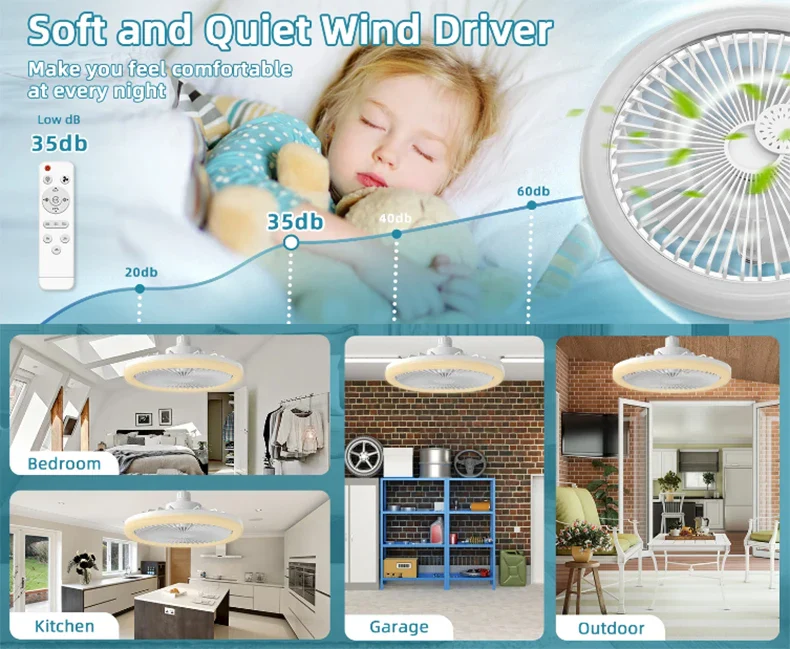 Ceiling Fan with LED Light - Image 16