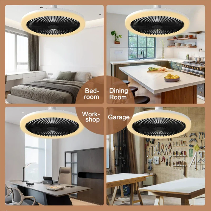 Ceiling Fan with LED Light - Image 4
