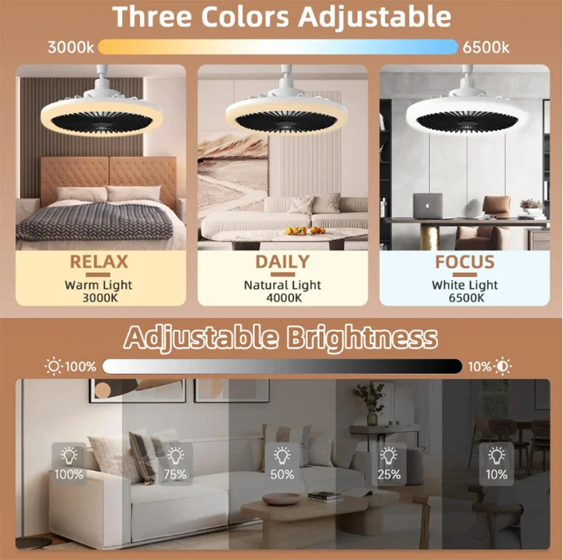 Ceiling Fan with LED Light - Image 9