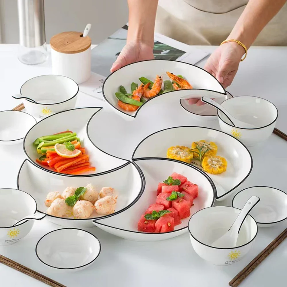 Ceramic Dinnerware Plate Set - Image 2