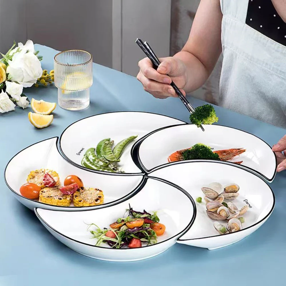 Ceramic Dinnerware Plate Set - Image 5