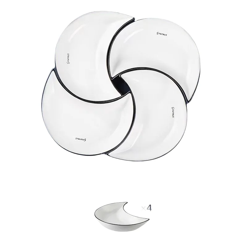 Ceramic Dinnerware Plate Set - Image 9