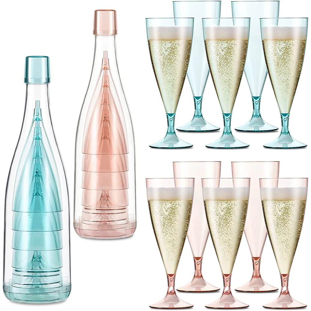 Champagne Glasses Bottle Set - Image 10
