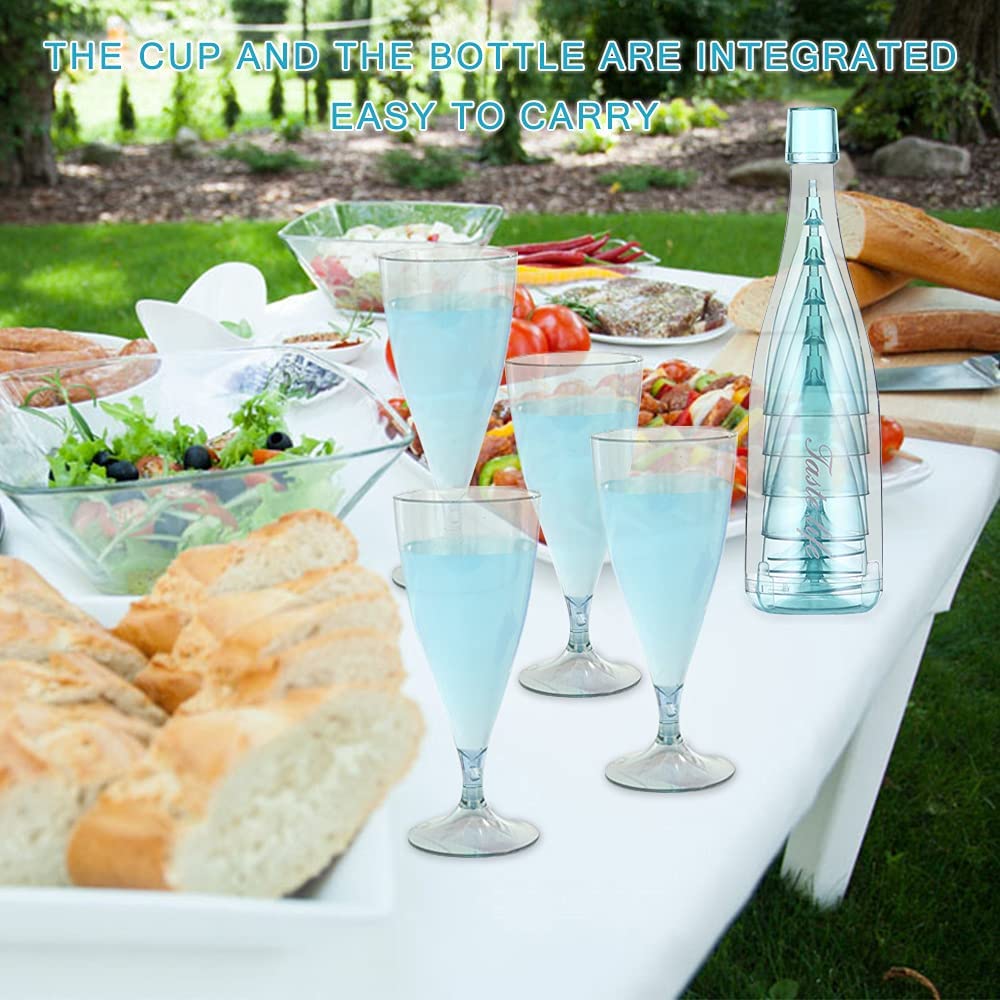 Champagne Glasses Bottle Set - Image 15