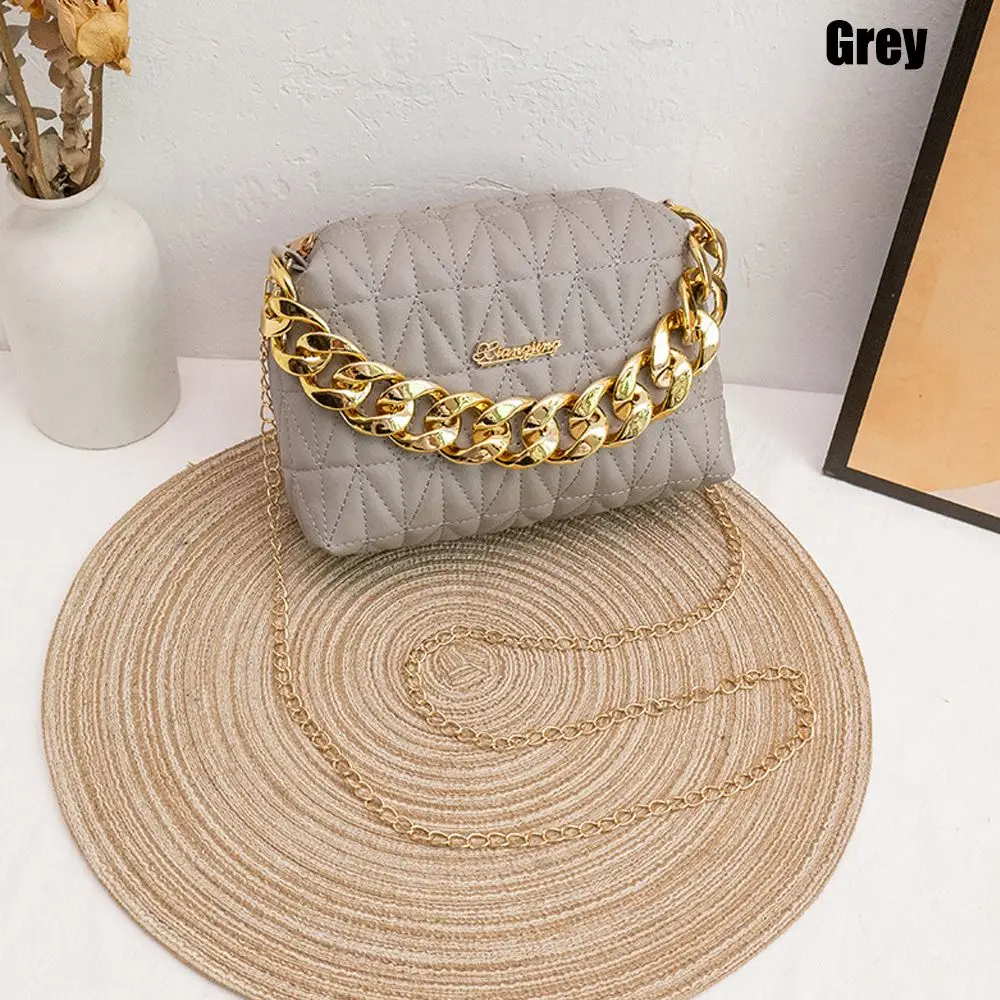 Chic Chain Charisma: PU Leather Crossbody Clutch - Image 7