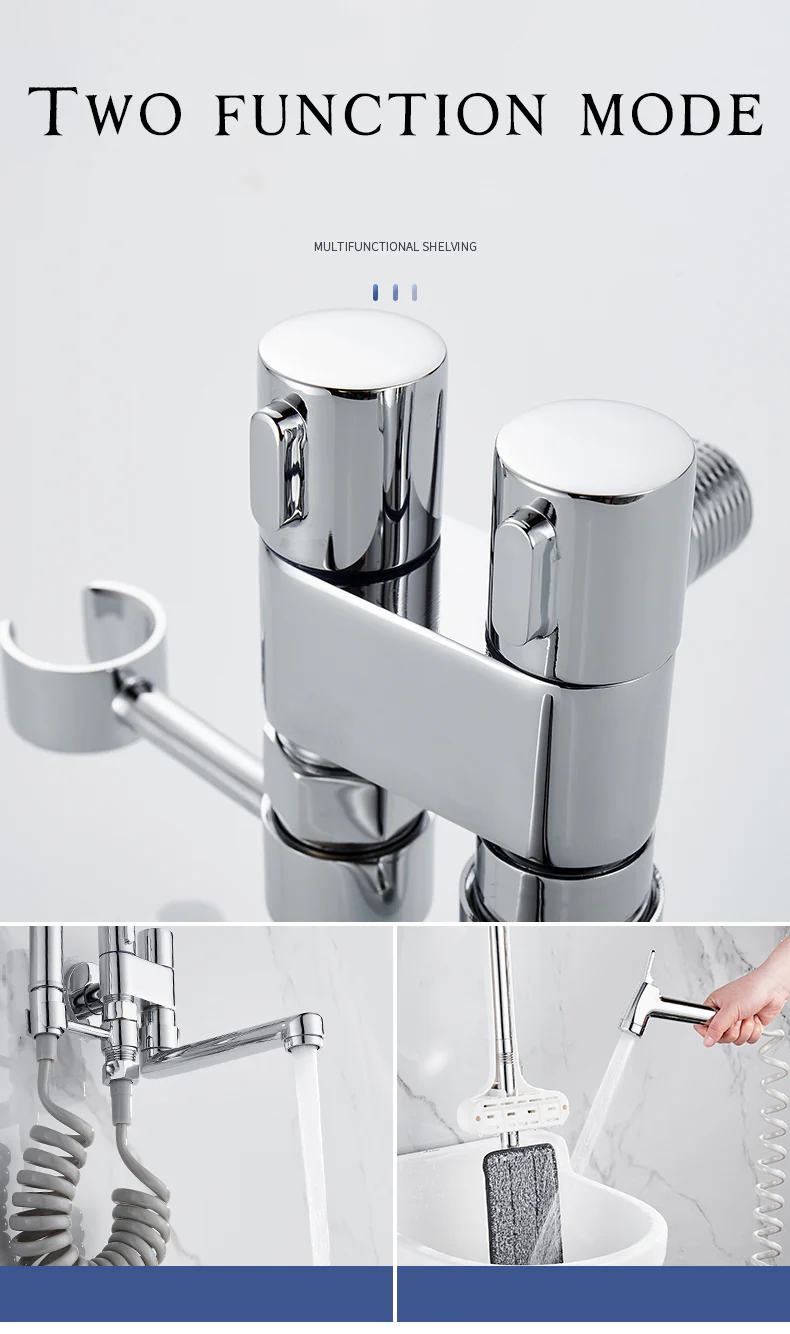 Chrome Brass Hygienic Shower - Image 14