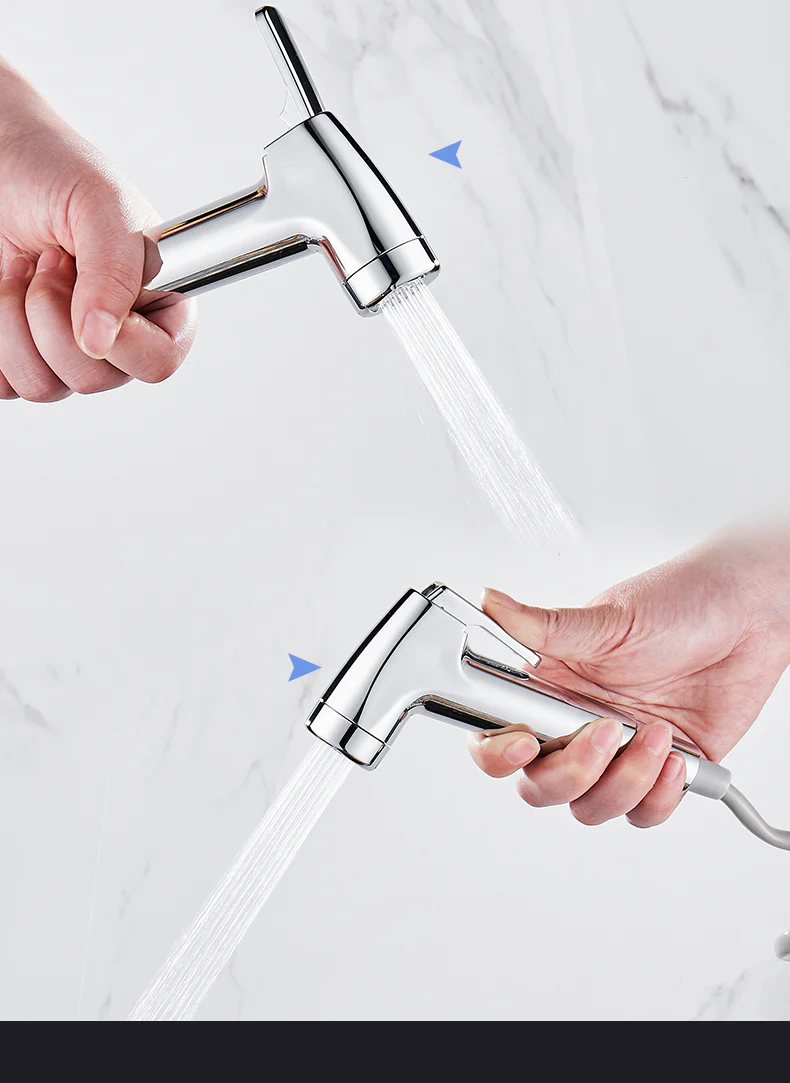 Chrome Brass Hygienic Shower - Image 18