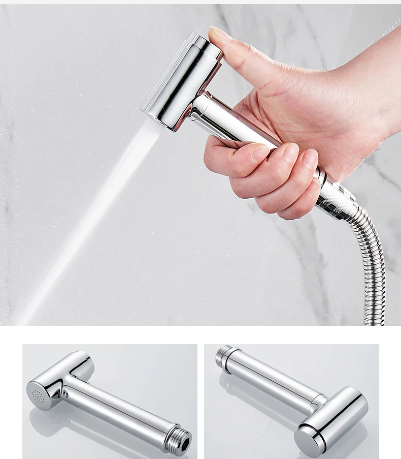 Chrome Brass Hygienic Shower - Image 19